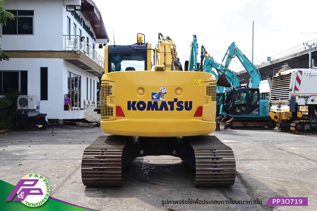 ขายรถขุด KOMATSU PC128US-10 แทรคใหญ่ มีอาร์มเครน มีกล้องมองหลัง ชั่วโมงน้อย มือสองสภาพดี นำเข้าจากญี่ปุ่น โดย P&P Pro