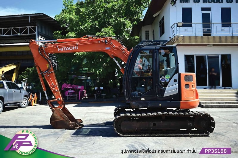 ขายรถขุด 8 ตัน HITACHI ZX75USK-5B แทรคเหล็พร้อมเกี๊ยะยาง มีไลน์หัวเจาะ มีกล้องมองหลัง มือสองสภาพดี นำเข้าจากญี่ปุ่น โดย P&P Pro ขายรถขุด 8 ตัน HITACHI ZX75USK-5B แทรคเหล็พร้อมเกี๊ยะยาง มีไลน์หัวเจาะ มีกล้องมองหลัง มือสองสภาพดี นำเข้าจากญี่ปุ่น โดย P&P Pro