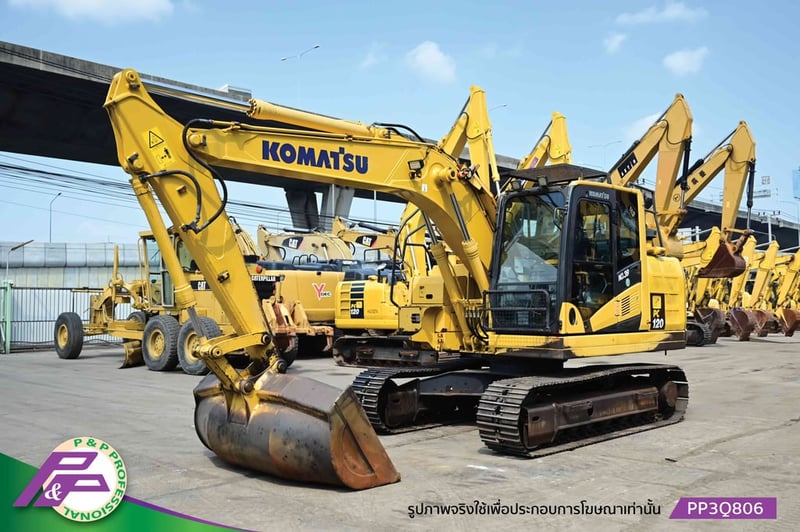 ขายรถขุด KOMATSU PC120-11 มาพร้อมบุ้งก๊๋พิเศษ มีกล้องรอบคัน ชั่วโมงน้อยมือสองสภาพดี นำเข้าจากญี่ปุ่น โดย P&P Pro