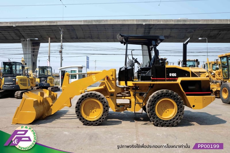 ขายรถตักล้อยาง CAT 910G เทียบเท่า WA100-5 มือสองสภาพดี นำเข้าจากญี่ปุ่น โดย P&P Pro