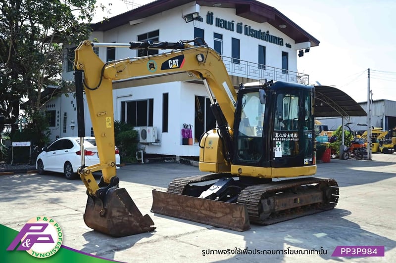 ขายแมคโครย่อม CAT 308E2 CR รุ่นใหม่ ซีรี่ย์ E-2 มีใบมีดดัน มีอาร์มเครน ชั่วโมงน้อย มือสองสภาพดี นำเข้าจากญี่ปุ่น โดย P&P Pro