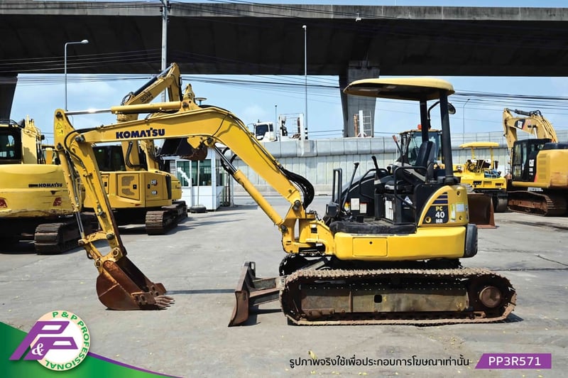 ขายรถขุดเล็ก KOMATSU PC40MR-3 แทรคเหล็ก มีไลน์หัวเจาะ มือสองสภาพดี นำเข้าจากญี่ปุ่น โดย P&P Pro ขายรถขุดเล็ก KOMATSU PC40MR-3 แทรคเหล็ก มีไลน์หัวเจาะ มือสองสภาพดี นำเข้าจากญี่ปุ่น โดย P&P Pro