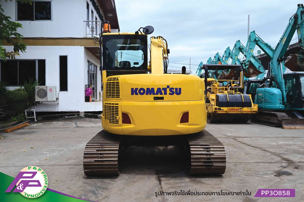 ขายรถขุดขนาดย่อม KOMATSU PC78US-10 รุ่นใหม่ มีใบมีดดัน มีอาร์มเครน ชั่วโมงน้อย แทรคใหญ่ มือสองสภาพดี นำเข้าจากญี่ปุ่น โดย P&P Pro