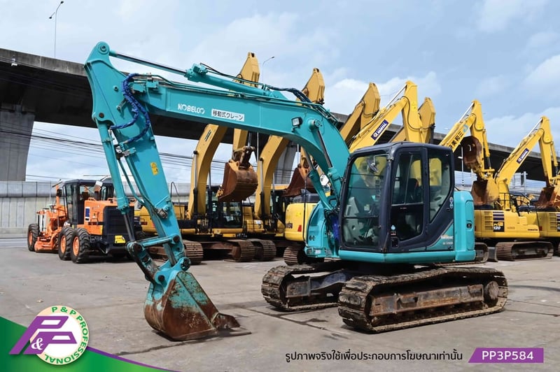 ขายรถขุด KOBELCO SK125SR-3-YV07 มีไลน์หัวเจาะ มีอาร์มเครน มือสองสภาพดี นำเข้าจากญี่ปุ่น โดย P&P Pro