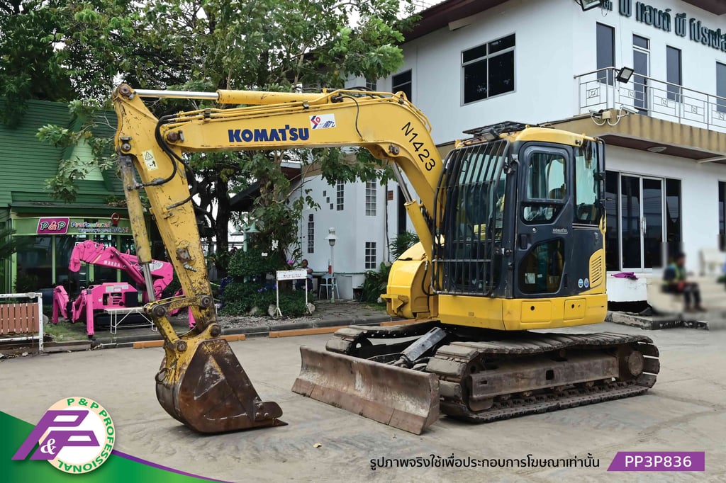 ขาย KOMATSU PC78US-8 แทรคเหล็กพร้อมเกี๊ยะยาง มีอาร์มเครน มีไลน์หัวเจาะ มีใบมีดดัน มือสองสภาพดี นำเข้าจากญี่ปุ่น โดย P&P Pro ขาย KOMATSU PC78US-8 แทรคเหล็กพร้อมเกี๊ยะยาง มีอาร์มเครน มีไลน์หัวเจาะ มีใบมีดดัน มือสองสภาพดี นำเข้าจากญี่ปุ่น โดย P&P Pro