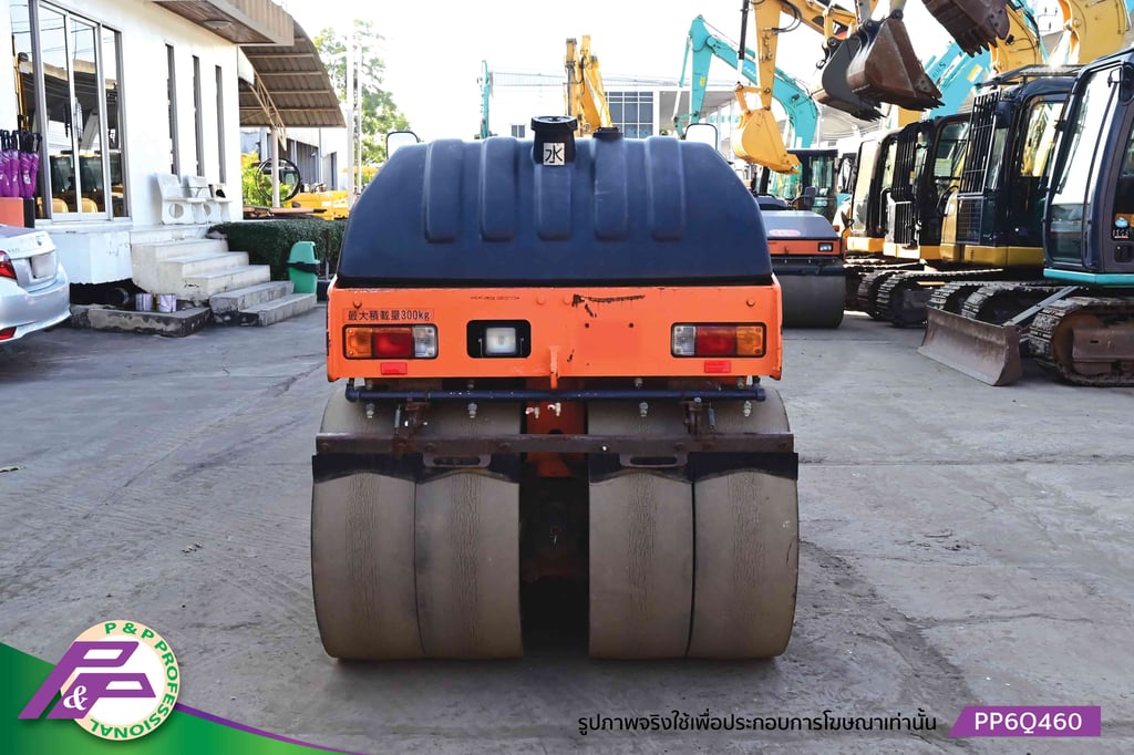 ขายรถบดหน้าเหล็ก-หลังยาง HITACHI CC150C-3A เทียบเท่า SAKAI TW502-1 เอวอ่อน ชั่วโมงน้อย มือสองสภาพดี นำเข้าจากญี่ปุ่น โดย P&P Pro