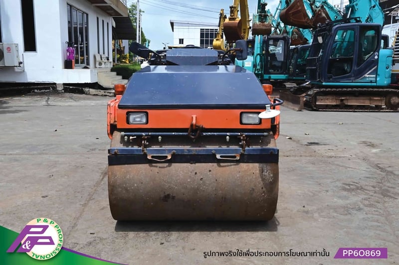 ขายรถบดหน้าเหล็ก-หลังยาง HITACHI CC150C-3 Aเทียบเท่า SAKAI TW502 เอวอ่อน ชั่วโมงน้อย มือสองสภาพดี นำเข้าจากญี่ปุ่น โดย P&P Pro