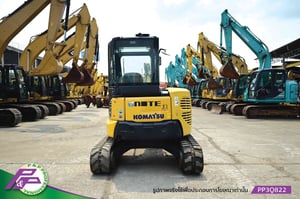 ขายแมคโครเล็ก KOMATSU PC40MR-3 แทรคยาง มีอาร์มเครน ชั่วโมงน้อย มือสองสภาพดี นำเข้าจากญี่ปุ่น โดย P&P Pro