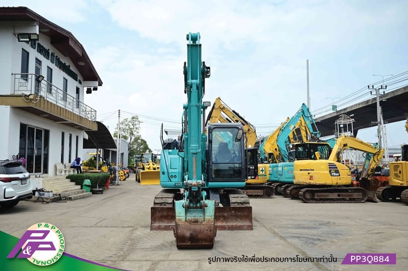 ขายแมคโคร KOBELCO SK125SR-5-YV08 แทรคเหล็กพร้อมเกี๊ยะยาง มีใบมีดดัน มีกล้องมองหลัง อาร์มครน ชั่วโมงน้อย มือสองสภาพดี นำเข้าจากญี่ปุ่น โดย P&P Pro