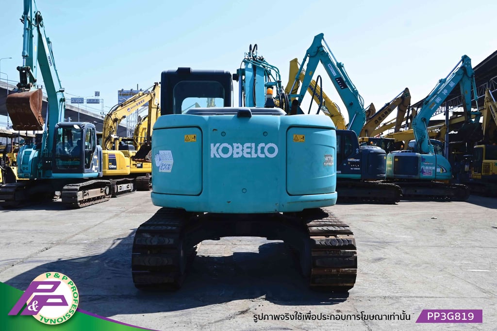 ขายรถขุด KOBELCO SK125SR-3 YV07 รุ่นใหม่ แทรคใหญ่ มีอาร์มเครน ชั่วโมงน้อย มือสองสภาพดี นำเข้าจากญี่ปุ่น โดย P&P Pro
