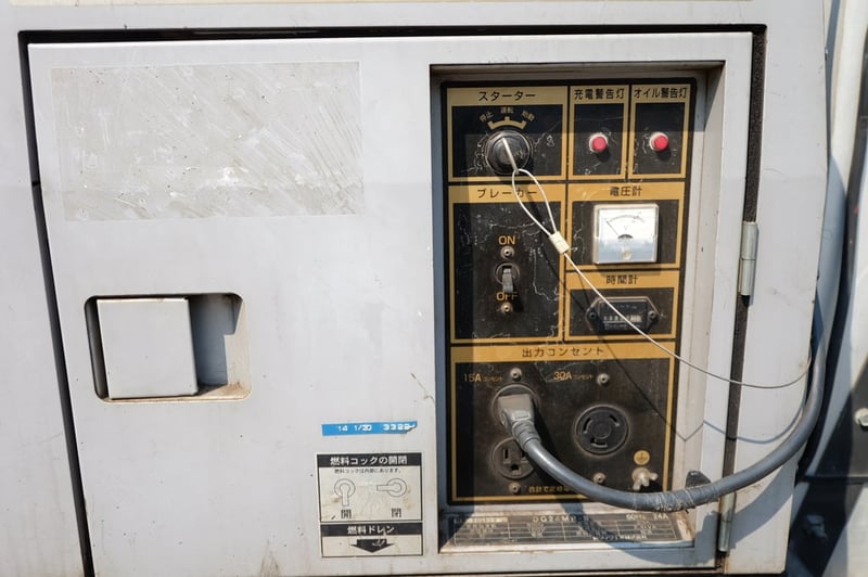 ขาย ไฟสนาม พร้อมเครื่องปั่นไฟ มือสองสภาพดี นำเข้าจากญี่ปุ่น โดย P&P Pro