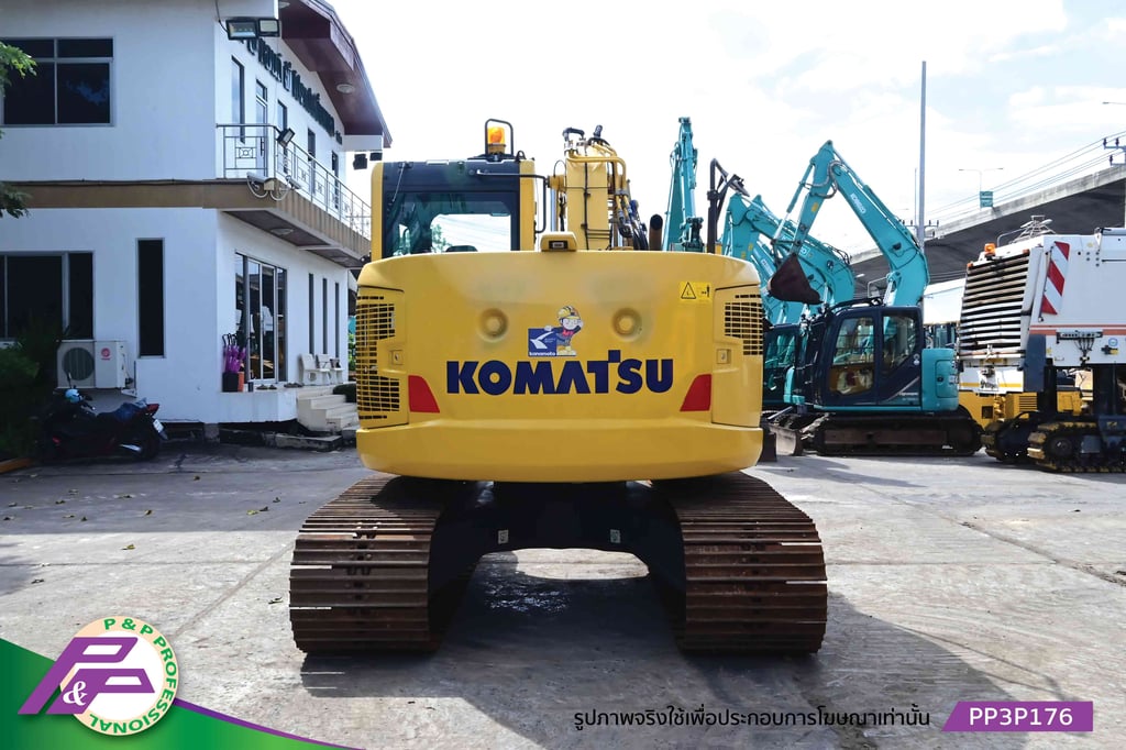 ขายแมคโคร KOMATSU PC128US-10 แทรคใหญ่ มีอาร์มเครน มีกล้องมองหลัง ชั่วโมงน้อย มือสองสภาพดี นำเข้าจากญี่ปุ่น โดย P&P Pro