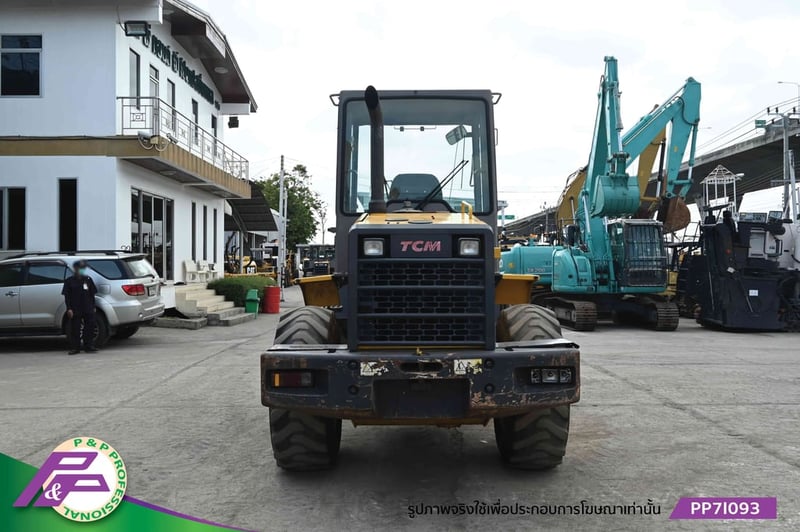 ขายรถตักล้อยาง TCM L13-3 เทียบเท่า WA100-5 และ 910G2 ห้องเก๋ง มือสองสภาพดี นำเข้าจากญี่ปุ่น โดย P&P Pro