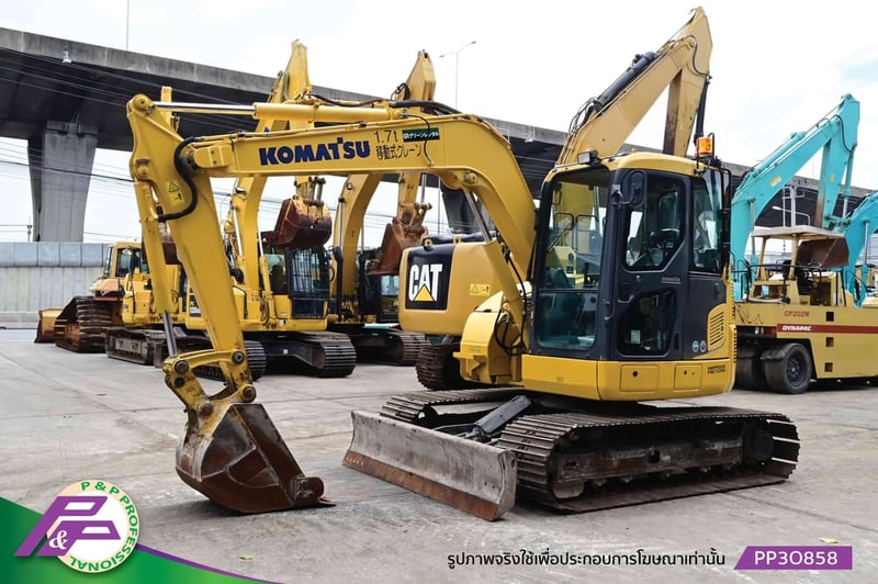 ขายรถขุดขนาดย่อม KOMATSU PC78US-10 รุ่นใหม่ มีใบมีดดัน มีอาร์มเครน ชั่วโมงน้อย แทรคใหญ่ มือสองสภาพดี นำเข้าจากญี่ปุ่น โดย P&P Pro