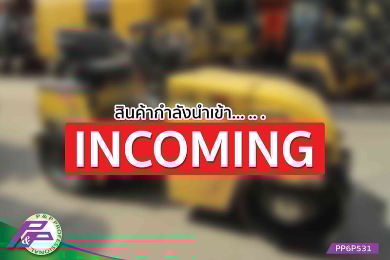 -สินค้ากำลังนำเข้า- ขายรถบดหน้าเหล็ก-หลังยาง SUMITOMO HW30VW-5 เทียบเท่า TW352 มือสองสภาพดี นำเข้าจากญี่ปุ่น โดย P&P Pro