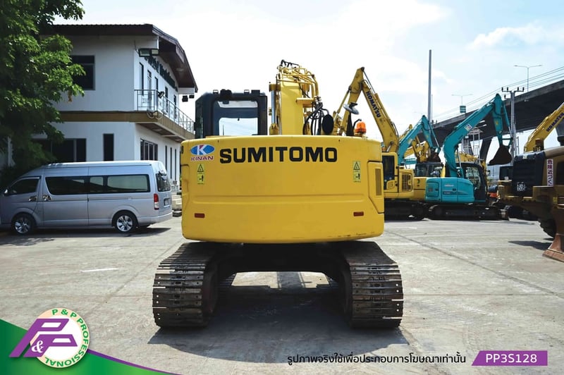 ขายรถขุด SUMITOMO SH125X-3B มีไลน์หัวเจาะ มีอาร์มเครน มือสองสภาพดี นำเข้าจากญี่ปุ่น โดย P&P Pro