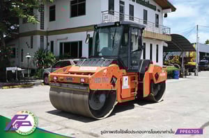 ขายรถบด 2 ล้อเหล็ก HAMM HD110 ขนาด 8-10 ตัน ความกว้าง Drum 1.68 เมตร ห้องเก๋ง มือสองสภาพดี นำเข้าจากญี่ปุ่น โดย P&P Pro