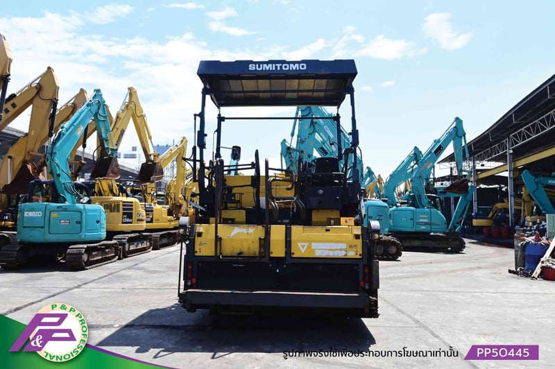 ขายรถปูยาง SUMITOMO HA60W-8 ปูกว้าง 6.0 เมตร ล้อยาง มี Tamper และ Vibrator มือสองสภาพดี นำเข้าจากญี่ปุ่น โดย P&P Pro ขายรถปูยาง SUMITOMO HA60W-8 ปูกว้าง 6.0 เมตร ล้อยาง มี Tamper และ Vibrator มือสองสภาพดี นำเข้าจากญี่ปุ่น โดย P&P Pro