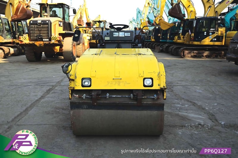 ขาย SUMITOMO HW30VW-5 รถบดหน้าเหล็ก-หลังยาง เทียบเท่า SAKAI TW352 เอวอ่อน มือสองสภาพดี นำเข้าจากญี่ปุ่น โดย P&P Pro