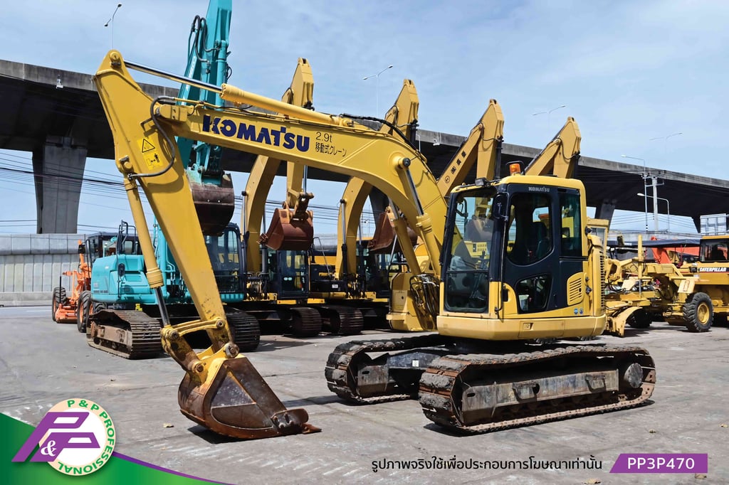 ขาย KOMATSU PC128US-10 รถขุด 12 ตัน แทรคเหล็กพร้อมเกี๊ยะยาง มีอาร์มเครน มีกล้องมองหลัง ชั่วโมงน้อย มือสองสภาพดี นำเข้าจากญี่ปุ่น โดย P&P Pro