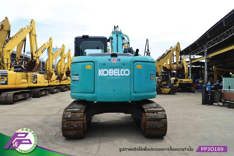 ขายรถขุด KOBELCO SK125SR-3 YV07 มีกล้องมองหลัง มีอาร์มเครน ชั่วโมงน้อย มือสองสภาพดี นำเข้าจากญี่ปุ่น โดย P&P Pro