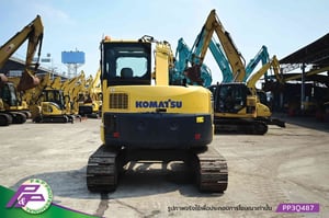 ขายแมคโคร KOMATSU PC78US-8 มีอาร์มเครน มีใบมีดดัน มือสองสภาพดี นำเข้าจากญี่ปุ่น โดย P&P Pro