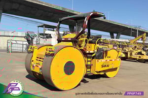 ขายรถบด 3 ล้อเหล็ก SAKAI R2H-2 รุ่นใหม่ ชั่วโมงน้อย มือสองสภาพดี นำเข้าจากญี่ปุ่น โดย P&P Pro