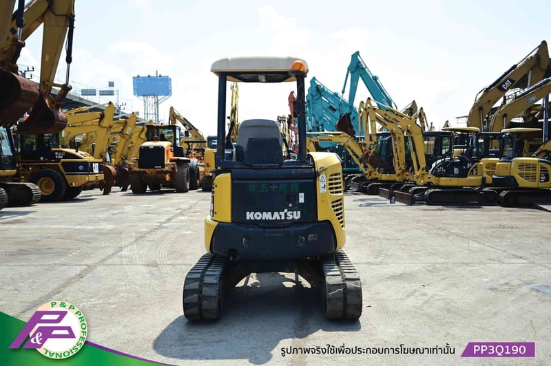 ขายแมคโครเล็ก KOMATSU PC30MR-2 แทรคยาง มือสองสภาพดี นำเข้าจากญี่ปุ่น โดย P&P Pro