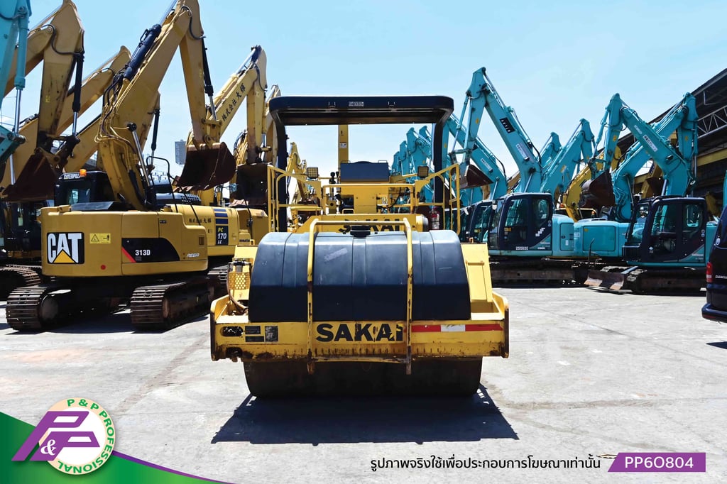 ขายรถบดหน้าเหล็ก-หลังเหล็ก ขนาด 12-13 ตัน SAKAI SW850 ความกว้าง Drum 2.0 เมตร มือสองสภาพดี นำเข้าจากญี่ปุ่น โดย P&P Pro ขายรถบดหน้าเหล็ก-หลังเหล็ก ขนาด 12-13 ตัน SAKAI SW850 ความกว้าง Drum 2.0 เมตร มือสองสภาพดี นำเข้าจากญี่ปุ่น โดย P&P Pro