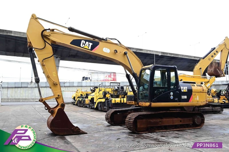 ขายรถขุด CAT 320D-E มีไลน์หัวเจาะ มีกล้องมองหลัง มือสองสภาพดี นำเข้าจากญี่ปุ่น โดย P&P Pro