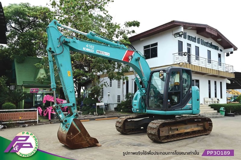 ขายรถขุด KOBELCO SK125SR-3 YV07 มีกล้องมองหลัง มีอาร์มเครน ชั่วโมงน้อย มือสองสภาพดี นำเข้าจากญี่ปุ่น โดย P&P Pro