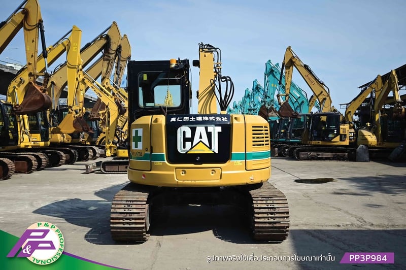 ขายแมคโครย่อม CAT 308E2 CR รุ่นใหม่ ซีรี่ย์ E-2 มีใบมีดดัน มีอาร์มเครน ชั่วโมงน้อย มือสองสภาพดี นำเข้าจากญี่ปุ่น โดย P&P Pro