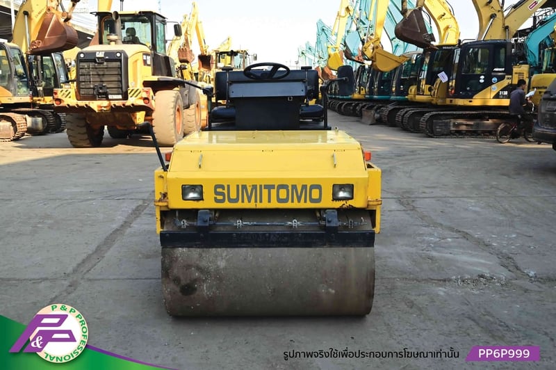 ขายรถบดหน้าเหล็ก-หลังยาง SUMITOMO HW30VW เทียบเท่า SAKAI TW350 เอวอ่อน ชั่วโมงน้อย มือสองสภาพดี นำเข้าจากญี่ปุ่น โดย P&P Pro