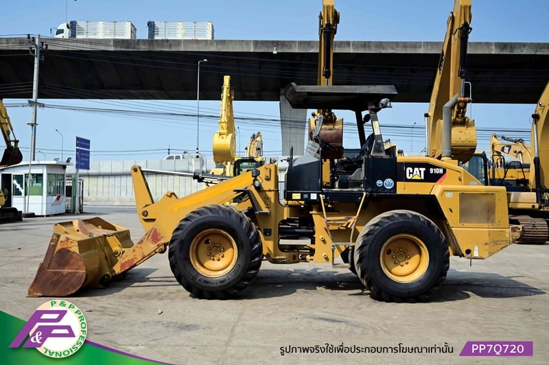 ขายรถตักล้อยาง CAT 910H เทียบเท่า WA100-6 มือสองสภาพดี นำเข้าจากญี่ปุ่น โดย P&P Pro