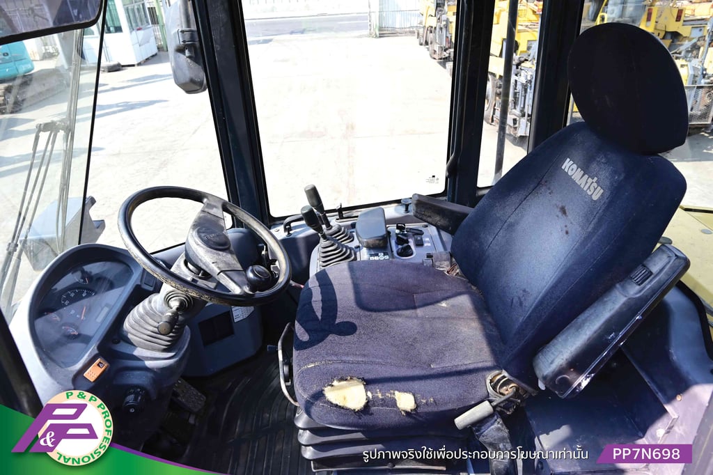 ขายรถตัก KOMATSU WA100-5 เทียบเท่า 910G2 ห้องเก๋ง มือสองสภาพดี นำเข้าจากญี่ปุ่น โดย P&P Pro