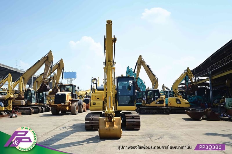 ขายแมคโคร KOMATSU PC120-11 รุ่นใหม่ แทรคใหญ่ มีกล้องรอบคัน มีอาร์มเครน ชั่วโมงน้อย มือสองสภาพดี นำเข้าจากญี่ปุ่น โดย P&P Pro