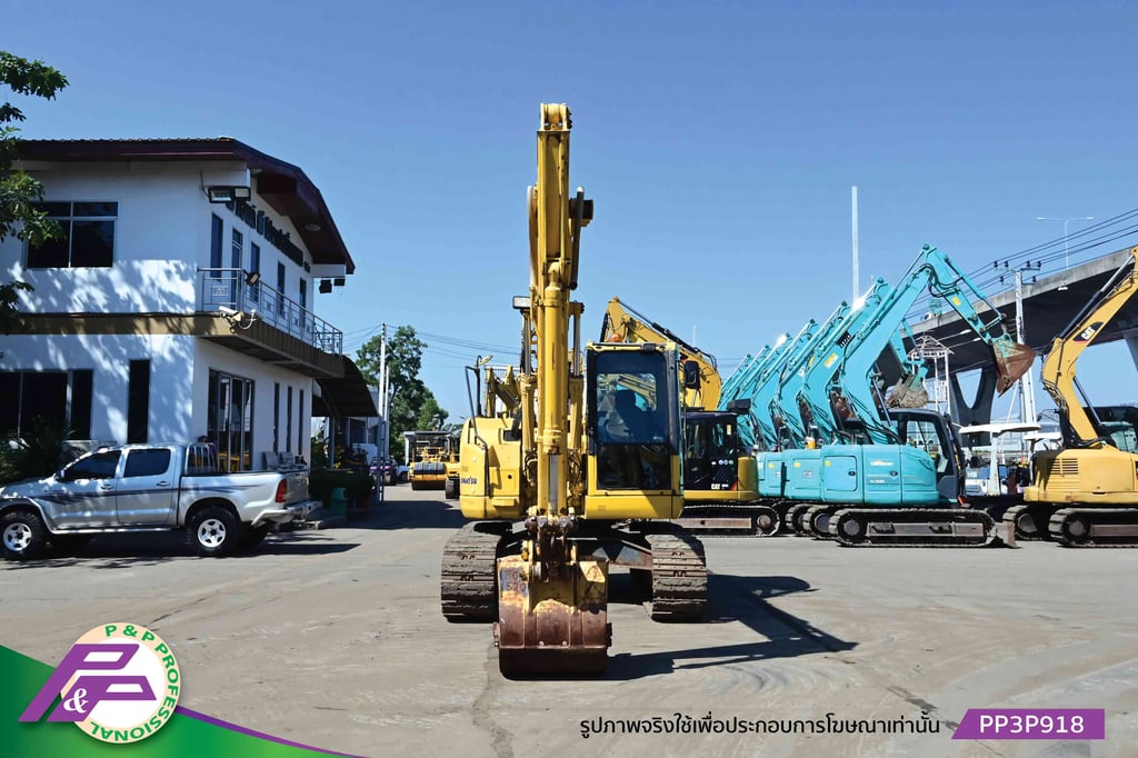 ขายรถขุด KOMATSU PC128US-8 มีอาร์มเครน มีกล้องมองหลัง มือสองสภาพดี นำเข้าจากญี่ปุ่น โดย P&P Pro