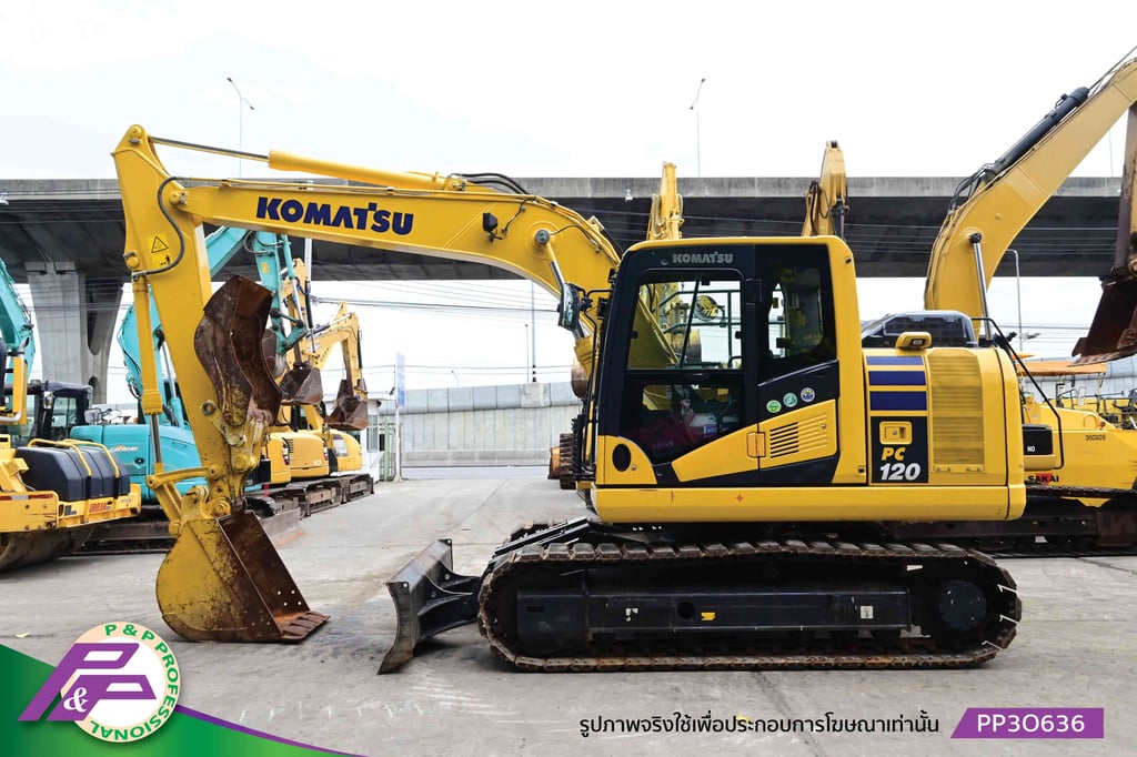 ขายรถขุด KOMATSU PC120-11 รุ่นใหม่ แทรคเหล็กพร้อมเกี๊ยะยาง มีกล้อง 3 ตัว สำหรับภาพมุมสูง ด้านหลัง และด้านข้าง มีใบมีดดัน มือสองสภาพดี นำเข้าจากญี่ปุ่น โดย P&P Pro ขายรถขุด KOMATSU PC120-11 รุ่นใหม่ แทรคเหล็กพร้อมเกี๊ยะยาง มีกล้อง 3 ตัว สำหรับภาพมุมสูง ด้านหลัง และด้านข้าง มีใบมีดดัน มือสองสภาพดี นำเข้าจากญี่ปุ่น โดย P&P Pro