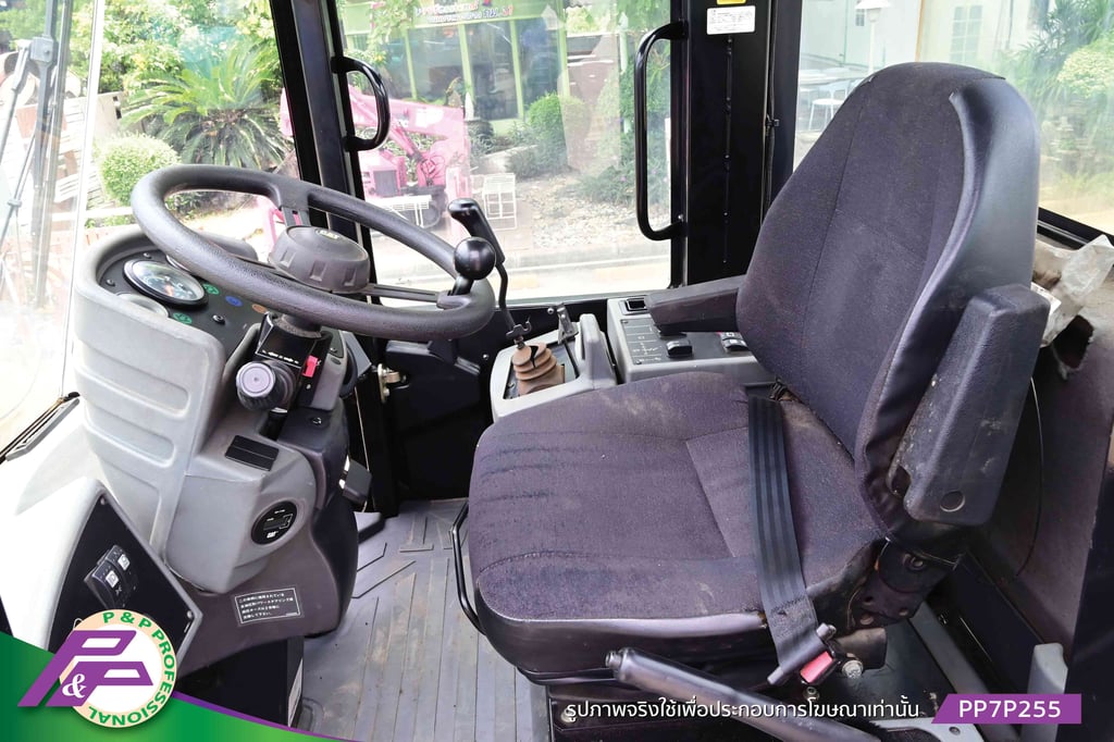ขายรถตักล้อยาง แขนยาวพิเศษ ยกสูง 4 เมตร CAT 910H เทียบเท่า WA100-6 ห้องเก๋ง มือสองสภาพดี นำเข้าจากญี่ปุ่น โดย P&P Pro