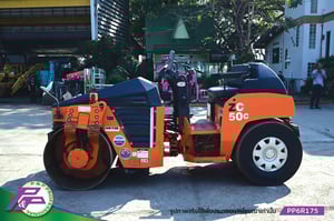 ขายรถบดหน้าเหล็ก-หลังยาง HITACHI ZC50C เทียบเท่า SAKAI TW502-1 เอวอ่อน มือสองสภาพดี นำเข้าจากญี่ปุ่น โดย P&P Pro