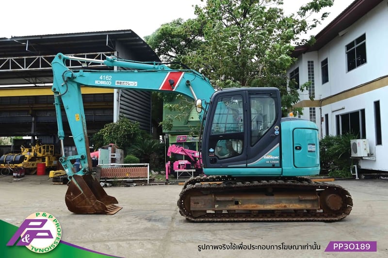 ขายรถขุด KOBELCO SK125SR-3 YV07 มีกล้องมองหลัง มีอาร์มเครน ชั่วโมงน้อย มือสองสภาพดี นำเข้าจากญี่ปุ่น โดย P&P Pro
