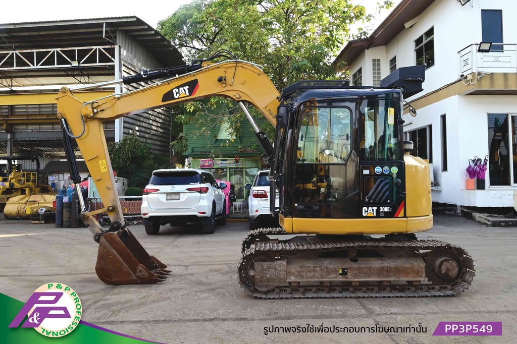ขายรถขุดย่อม CAT 308E2 CR รุ่นใหม่ ซีรี่ย์ E-2 มีกล้องมองหลัง มือสองสภาพดี นำเข้าจากญี่ปุ่น โดย P&P Pro