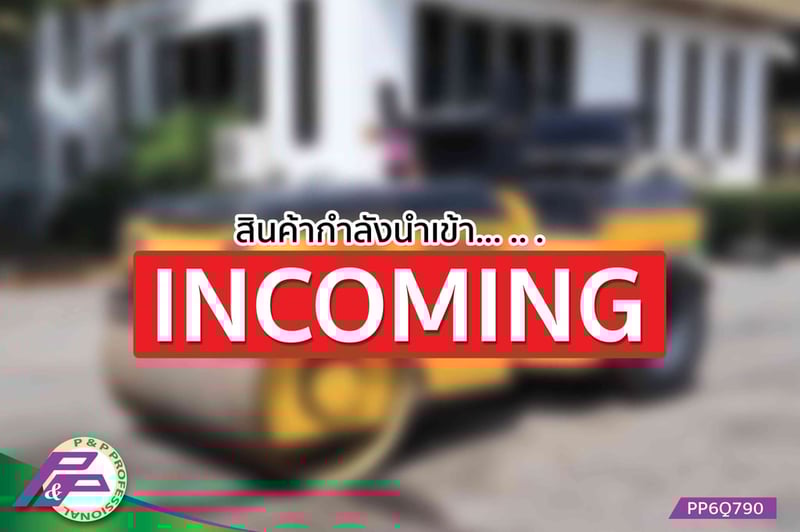 -สินค้ากำลังนำเข้า- ขายรถบดหน้าเหล็ก-หลังยาง KOMATSU JV40CW-6 เทียบเท่า TW502-1 มือสองสภาพดี นำเข้าจากญี่ปุ่น โดย P&P Pro