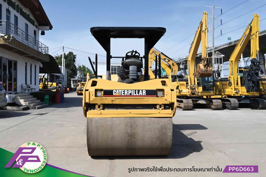 ขายรถบด Tandem CAT CB-534D ขนาด 10 ตัน ความกว้าง Drum 1.7 เมตร ขนาดเทียบเท่า SAKAI SW800 และ HAMM HD90 ชั่วโมงน้อย เก่านอกสภาพดี โดย P&P Pro ขายรถบด Tandem CAT CB-534D ขนาด 10 ตัน ความกว้าง Drum 1.7 เมตร ขนาดเทียบเท่า SAKAI SW800 และ HAMM HD90 ชั่วโมงน้อย เก่านอกสภาพดี โดย P&P Pro