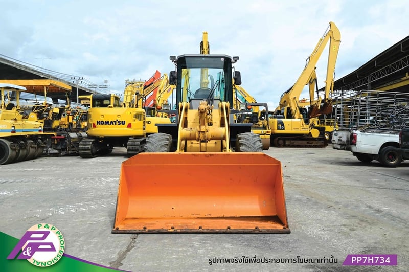 ขายรถตักล้อยาง TCM L13-3 เทียบเท่า WA100-5 และ 910G2 มือสองนำเข้าจากญี่ปุ่นโดย P&P Pro