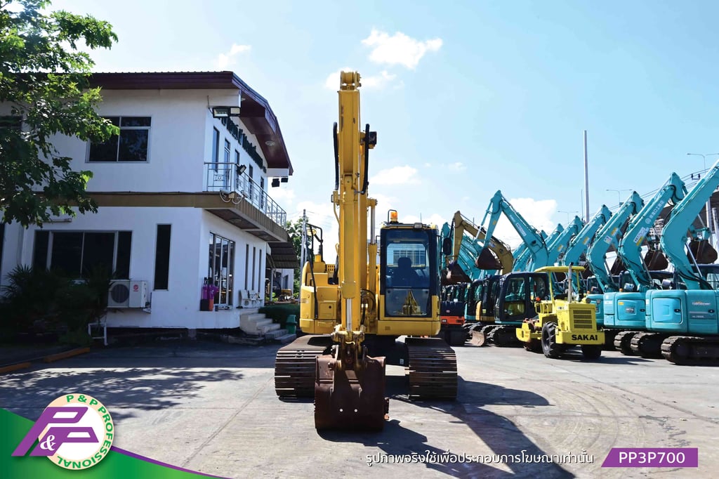 ขาย KOMATSU PC128US-10 รถขุด แทรคใหญ่ มีอาร์มเครน มีกล้องมองหลัง มือสองสภาพดี นำเข้าจากญี่ปุ่น โดย P&P Pro