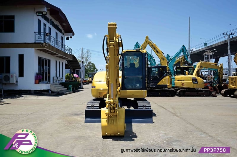 ขายแมคโคร KOMATSU PC78US-10 มีไลน์หัวเจาะ มีใบมีดดัน มีอาร์มเครน ชั่วโมงน้อย มือสองสภาพดี นำเข้าจากญี่ปุ่น โดย P&P Pro