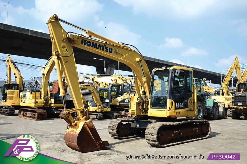 ขายรถขุด 13 ตัน KOMATSU PC138US-10 แทรคเหล็กพร้อมเกี๊ยะยาง มีอาร์มเครน มีกล้องมองหลัง มือสองสภาพดี นำเข้าจากญี่ปุ่น โดย P&P Pro