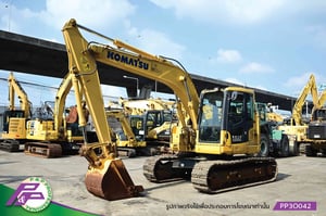 ขายรถขุด 13 ตัน KOMATSU PC138US-10 แทรคเหล็กพร้อมเกี๊ยะยาง มีอาร์มเครน มีกล้องมองหลัง มือสองสภาพดี นำเข้าจากญี่ปุ่น โดย P&P Pro