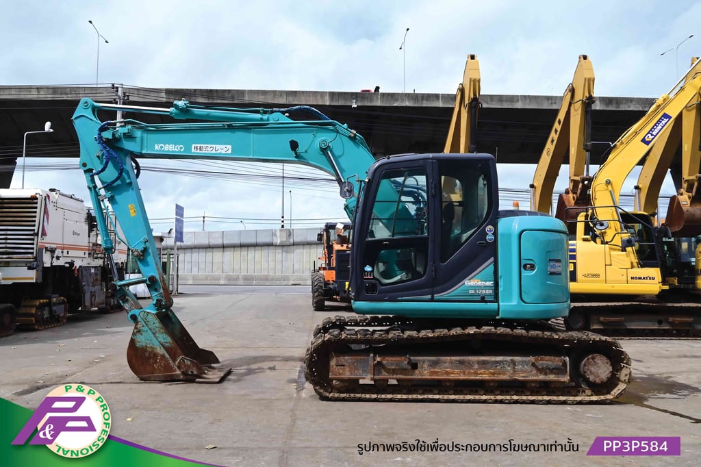 ขายรถขุด KOBELCO SK125SR-3-YV07 มีไลน์หัวเจาะ มีอาร์มเครน มือสองสภาพดี นำเข้าจากญี่ปุ่น โดย P&P Pro